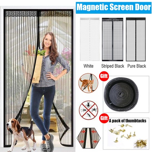 Sizes magnetic screen door - magnetic,