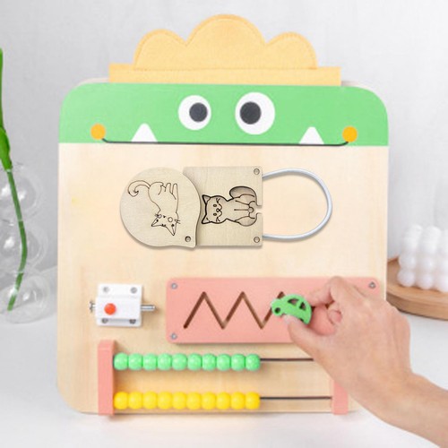 Montessori busy board cat - montessori,