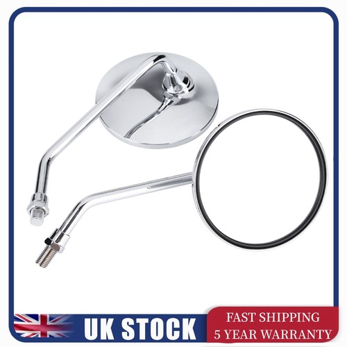 Motorcycle chrome round - 2x,
