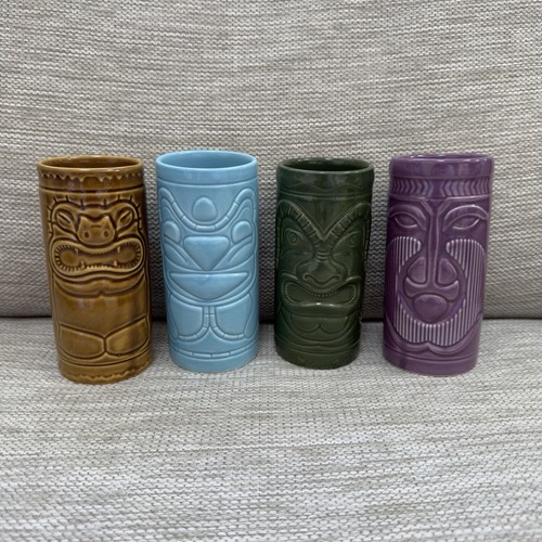 Set tiki mug glasses - set,