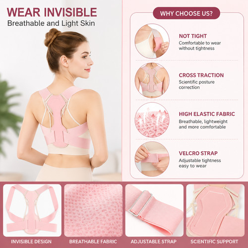 Posture corrector back brace - corrector,