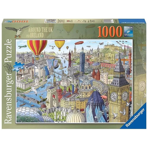 Puzzle 1000pcs around - puzzle,