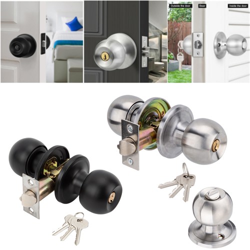 Round door knob - door,