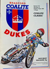 Speedway - Coalite Classic International meeting @ Odsal, Bradford 9 July 1989