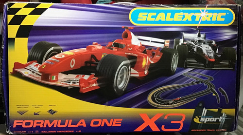 Scalextric formula one - formula, x3
