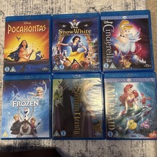 Disney Princess Blu-ray Bundle