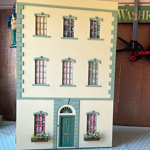 Storey room wooden doll s - 3-storey, 6-room