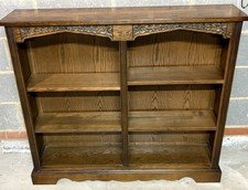 SUPERB OAK OLD CHARM BOOKCASE