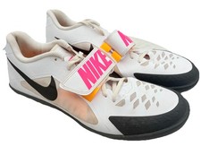 Nike Zoom Rival SD 2 Throwing Discus Shotput Shoes Men's Sz 10.5 Pink White