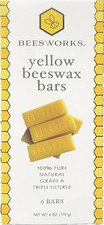 Beeswax Bars 100 Percent Pure