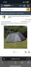 Adtrek Double Skin Dome 4 Man Berth Camping Festival Family Tent