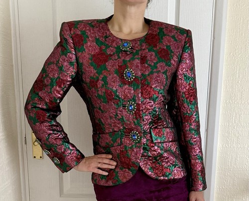 Saint laurent floral jacquard - laurent,