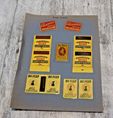 Superb vintage matchbox labels - superb,