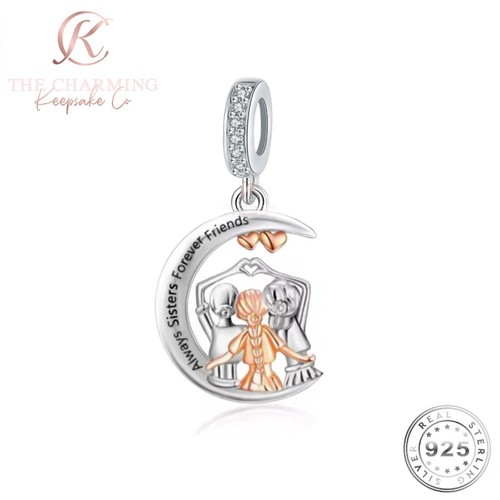 Three sisters charm genuine - charm,