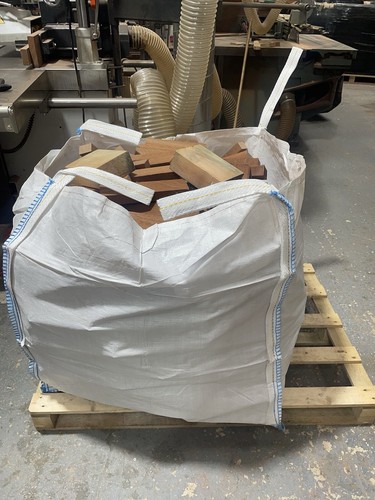 Ton bag hardwood - ton,