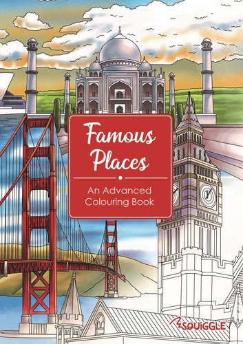 Adult advanced colouring book - advanced,
