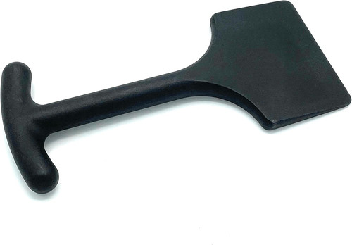 Black plastic carpet tucking - black,