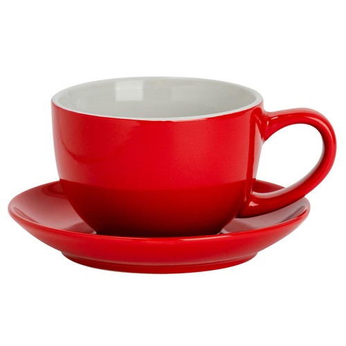 Coloured cappuccino cup - cup, &