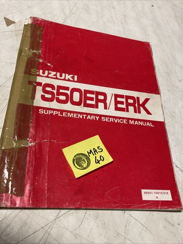 Suzuki ts50 erk 1982 - suzuki, er