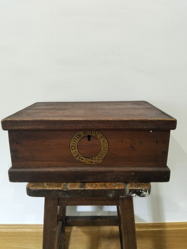 Antique royal engineers wooden - royal,