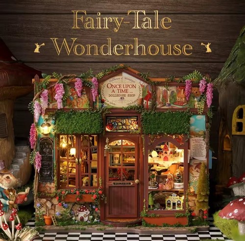 Diy miniature dollhouse - miniature, kit