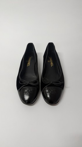 Chanel ballet flats black - chanel, —