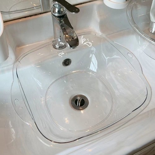 Transparent wash basin thicken - transparent,