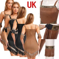 UK Lady Pocahontas Halloween