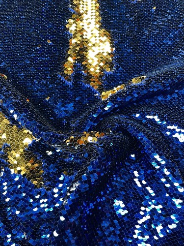 Blue gold reversible - blue,