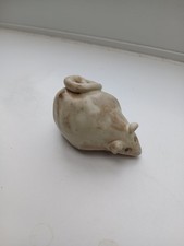 Pottery Mouse Handmade and One
