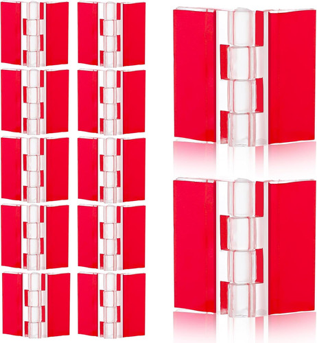 Pcs plastic hinges acrylic - 12,