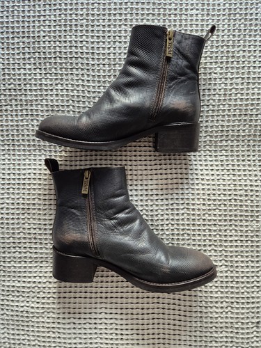 Ted muffy brown leather - brown,