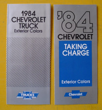 (2) 1984 CHEVROLET Car & Truck