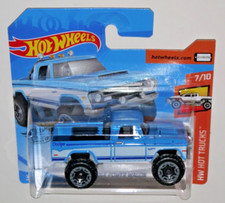 Hot Wheels 2020 HW HOT TRUCKS 152/250 - `70 DODGE POWER WAGON - BLUE / WHITE