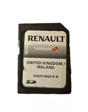 Renault Sat Nav TomTom SD Card Uk / Ireland Genuine 259209024R