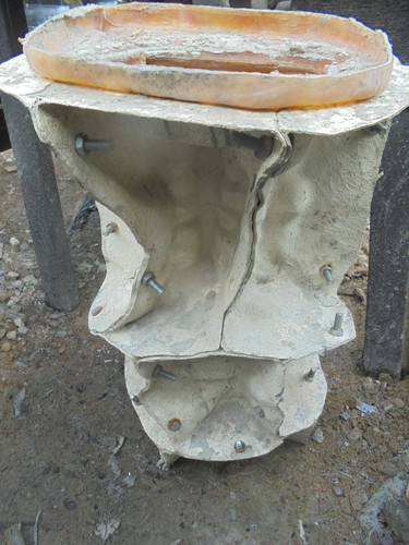 Latex and fibreglass moulds - latex,