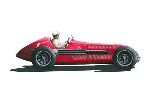 Reg parnell alfa romeo 158 - romeo,