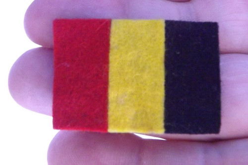 Military cloth badge - badge, belgium
