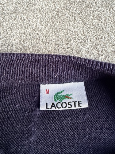 Lacoste vintage navy red - navy,
