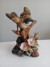 Porcelain bird figurine - bird,