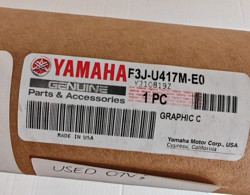 Genuine yamaha svho left - fx,