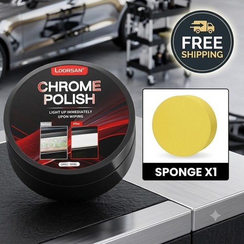 Chrome restoration paste - chrome, rust