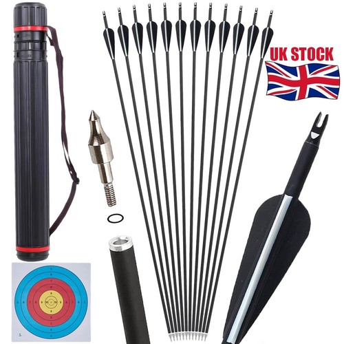 12pcs carbon arrows - 12pcs, 30"
