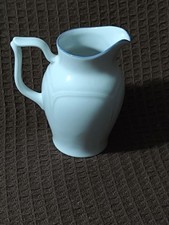 Kahla White Jug Blue Trim