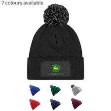 Knit Bobble Beanie with John