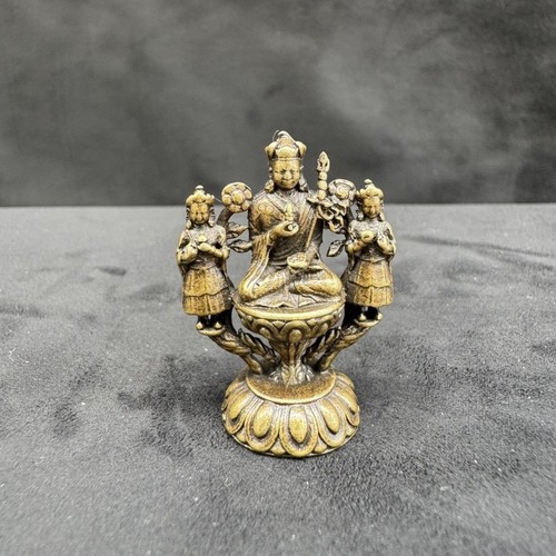 Tibetan yellow brass green - brass,