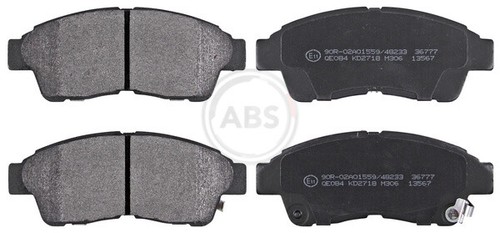 Brake pad set disc - pad,