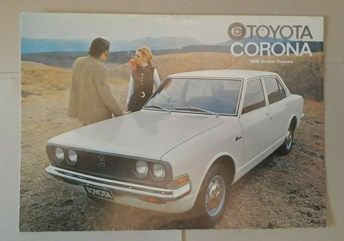Toyota corona brochure 1971 - corona, c.1971