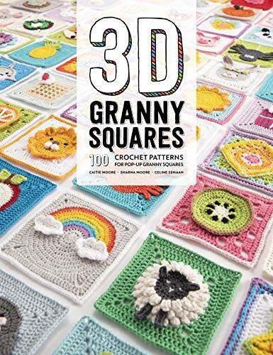 Granny squares 100 - 3d, squares: