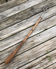 Edwardian Silver Toasting Fork William Aitken Birmingham 1906 CZX